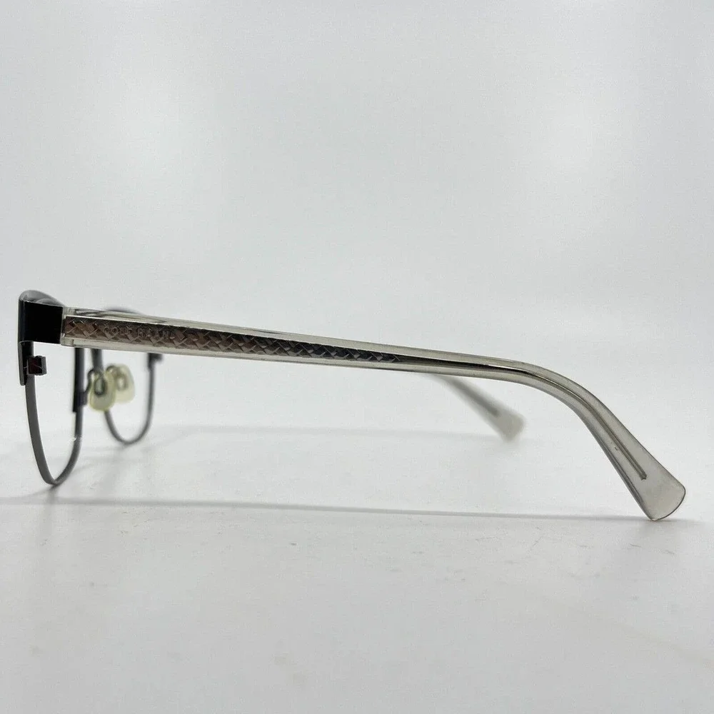 Cole HAAN CH4031 001 Blk Men’s Half Rim‎ eyeglass Frames H7361